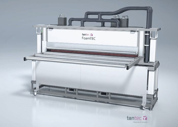 Tantec FoamTEC - koronová úprava pěny a lepenky